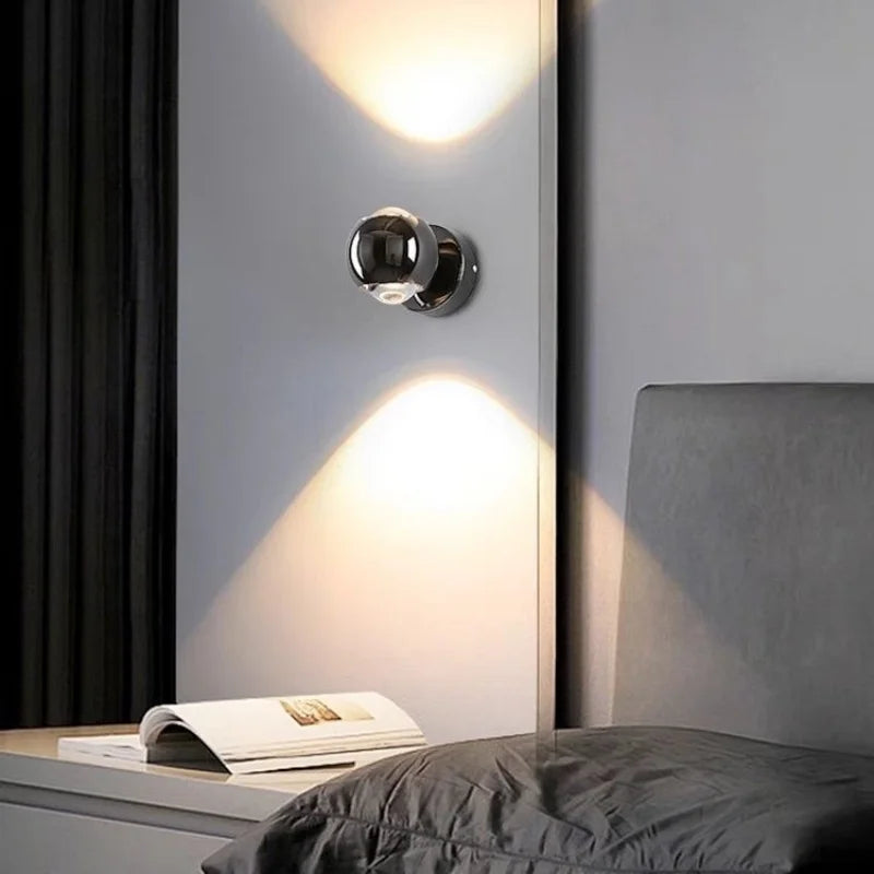FlexBright – 180° Draaibare LED Wandlamp in Modern Design