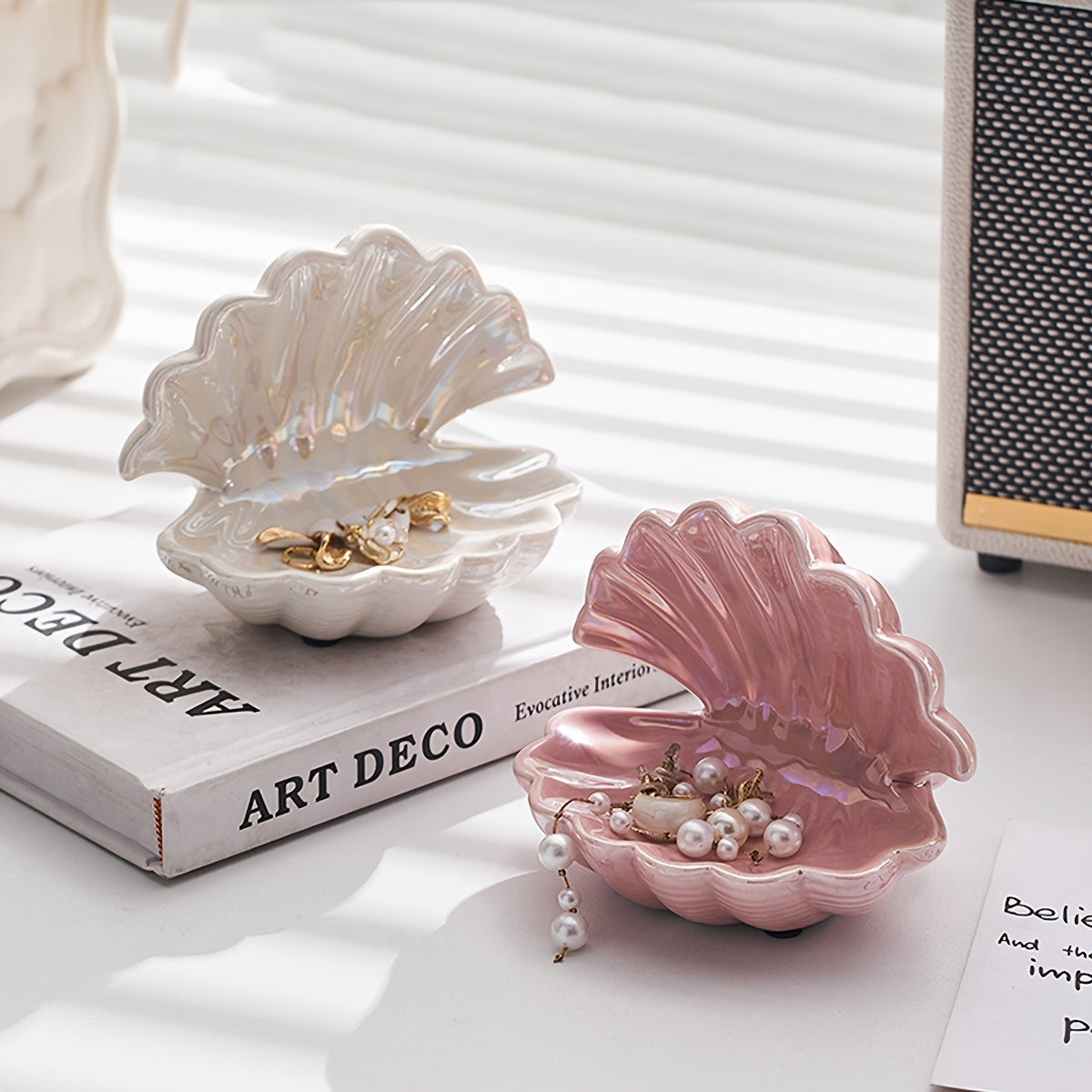 ArtBowl - Porseleinen Sieradenbakje | Decoratieve Kunststijl voor Woonkamer & Entree