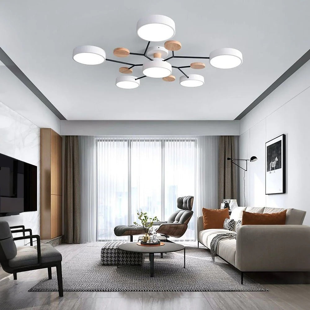 Ceiling Light Modern LED Flush Mount Chandelier - Image 12