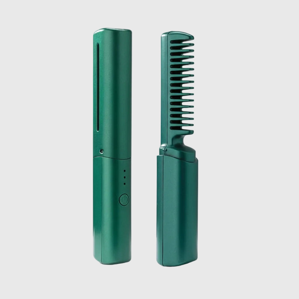 Draadloze Stijltangborstel Draagbaar Pluisvrij Compact