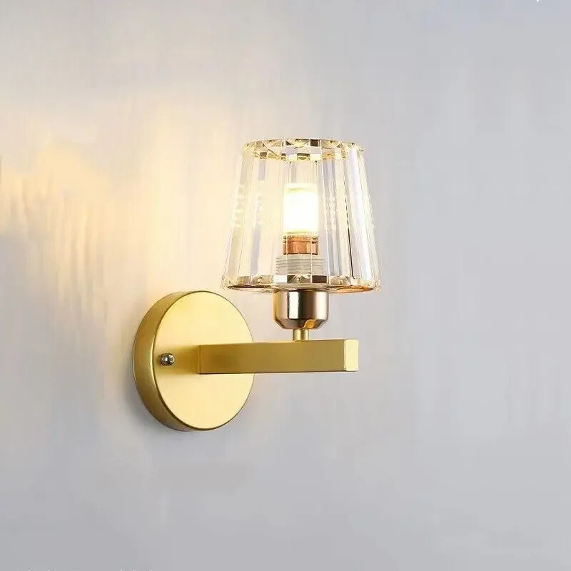 CrystalLuxe - Moderne Kristallen LED Wandlamp