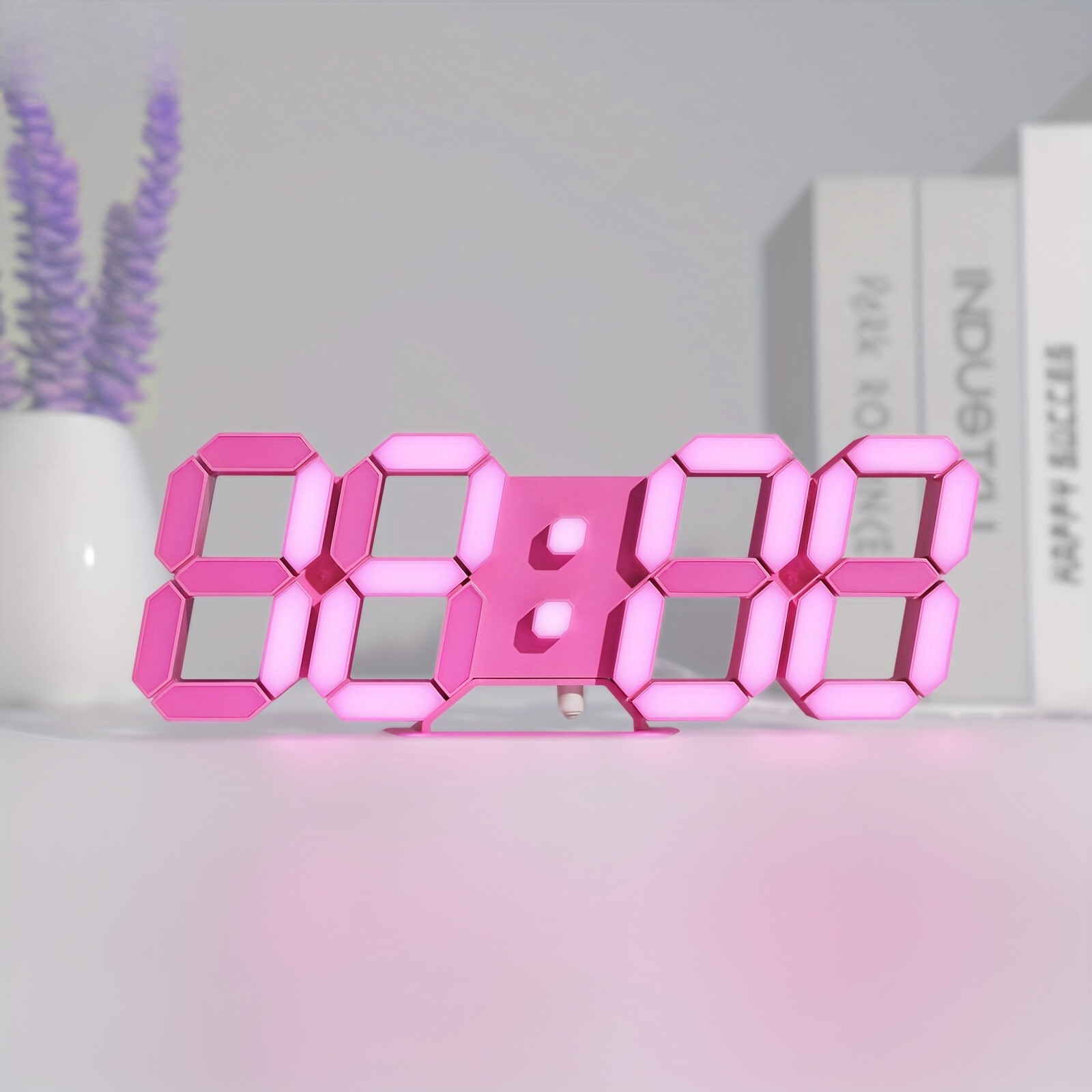LuxTime - Moderne Digitale LED Wekker met Dimfunctie