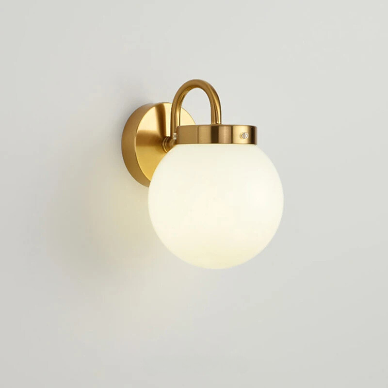 ModernWall - Nordic LED Wandlamp met Glazen Kap voor Sfeervolle Binnenverlichting