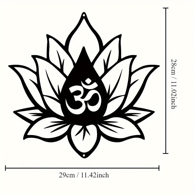 LotusWall - Metalen Lotusbloem Wanddecoratie
