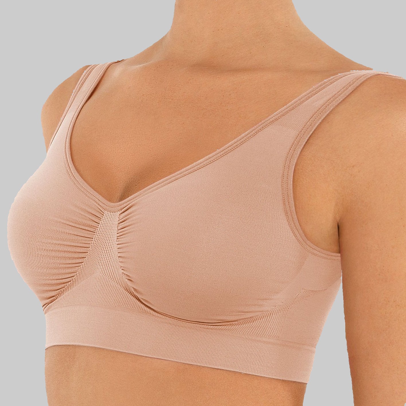 Sport Bh Naadloos Comfort Medium Support Dagelijks