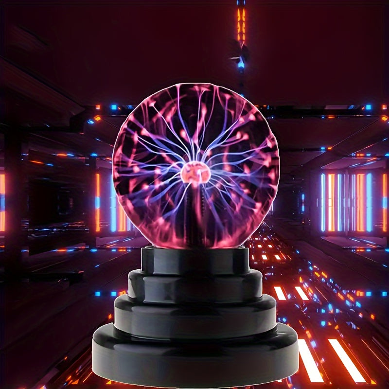 PlasmaGlow - Magische Interactieve Plasmabal met USB