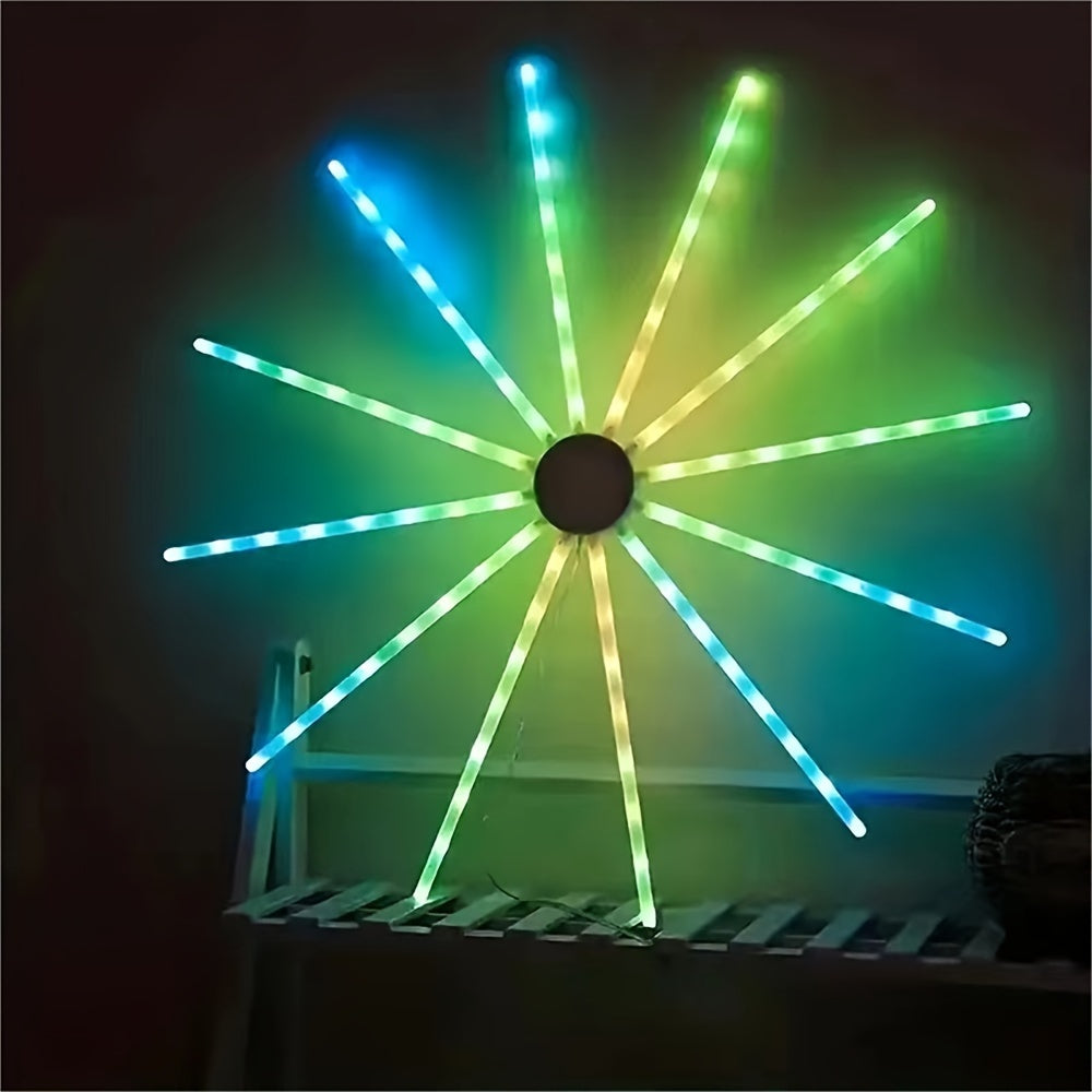 FairySpin - Ventilatore USB Rotante con Luci Magiche Colorate
