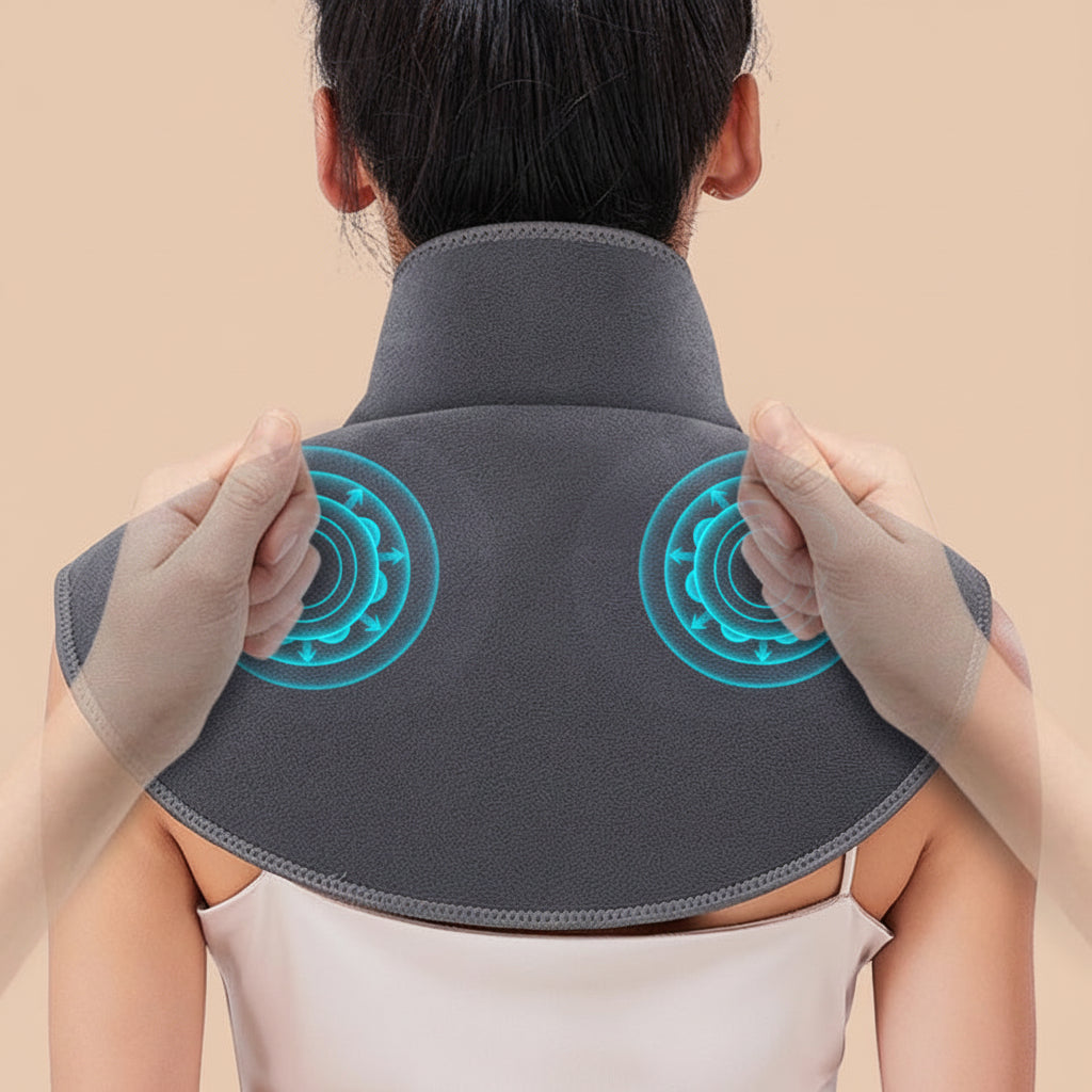 Nekverwarmer Schouderverwarmer Warmte Massage Pijnverlichting