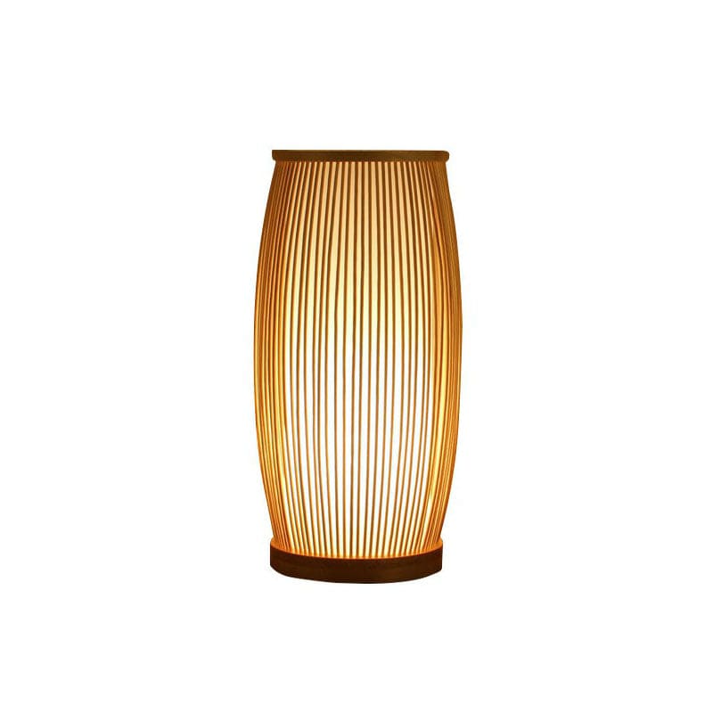BambooGlow - Bamboe Tafellamp Nachtlampje – Stijlvolle Houten Lamp