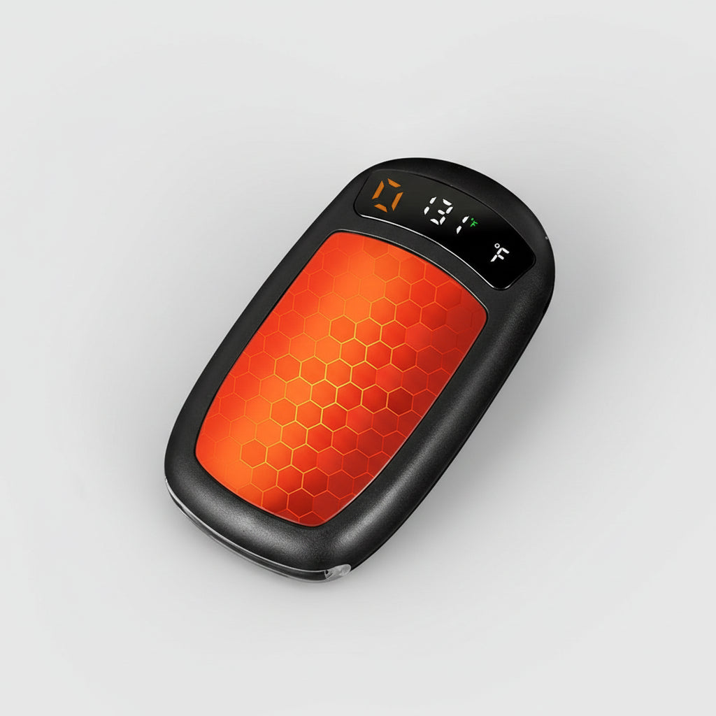 Draagbare Handwarmer 3 Temperatuurinstellingen LED Display