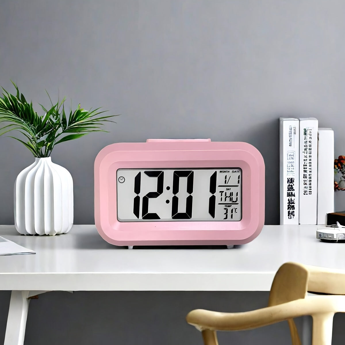 GlowClock - Digitale Wekker met Datum- en Lichtweergave