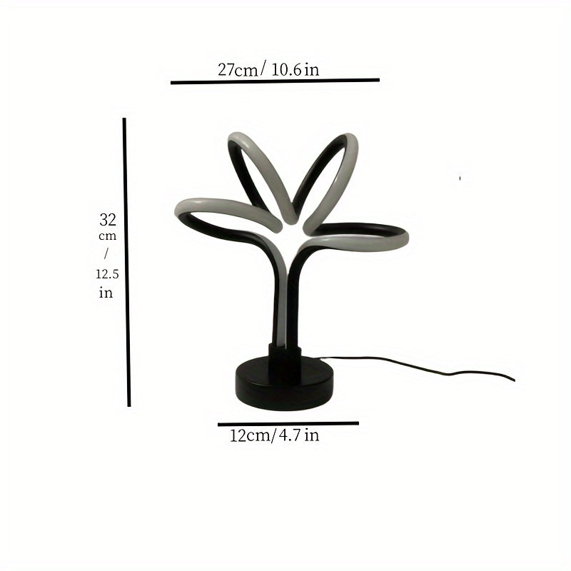 LumiNordic - Moderne Noords Geïnspireerde USB LED Tafellamp
