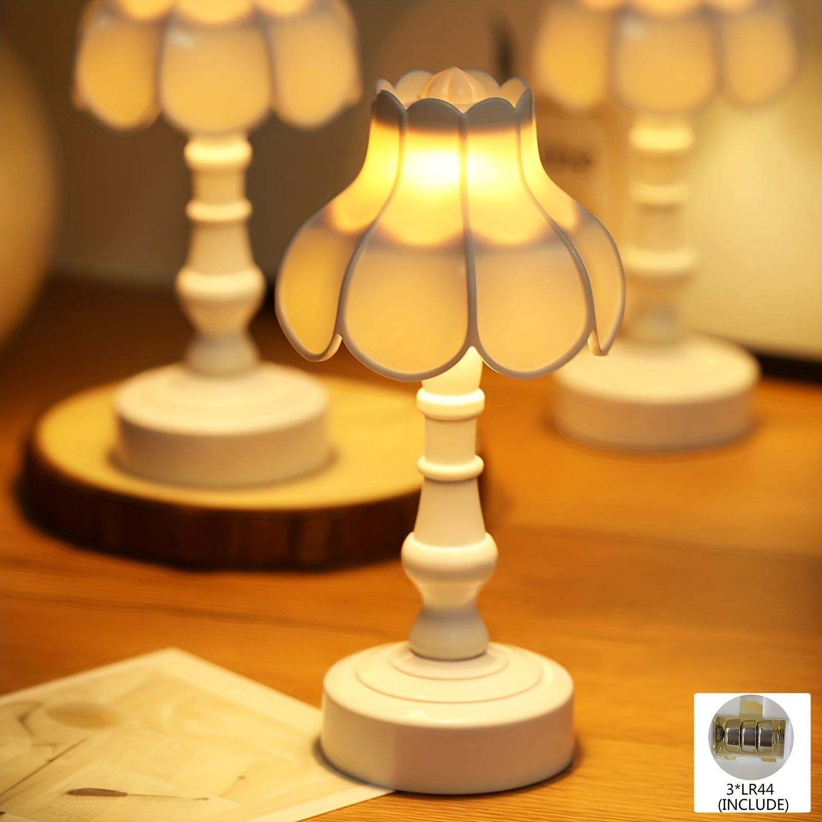 StarBloom - Bloemvormige Mini Bureaulamp voor Nachtdecoratie