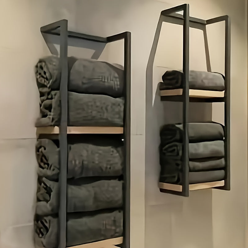 IronRack - Wandgemonteerd Handdoekrek - Waterdicht en Multifunctioneel