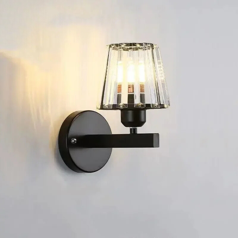 CrystalLuxe - Moderne Kristallen LED Wandlamp