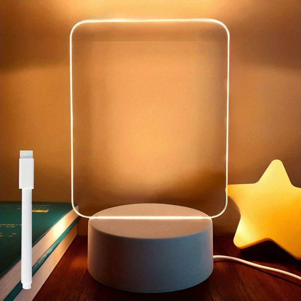 NoteGlow - LED Notitiebord Nachtlampje met USB Voeding