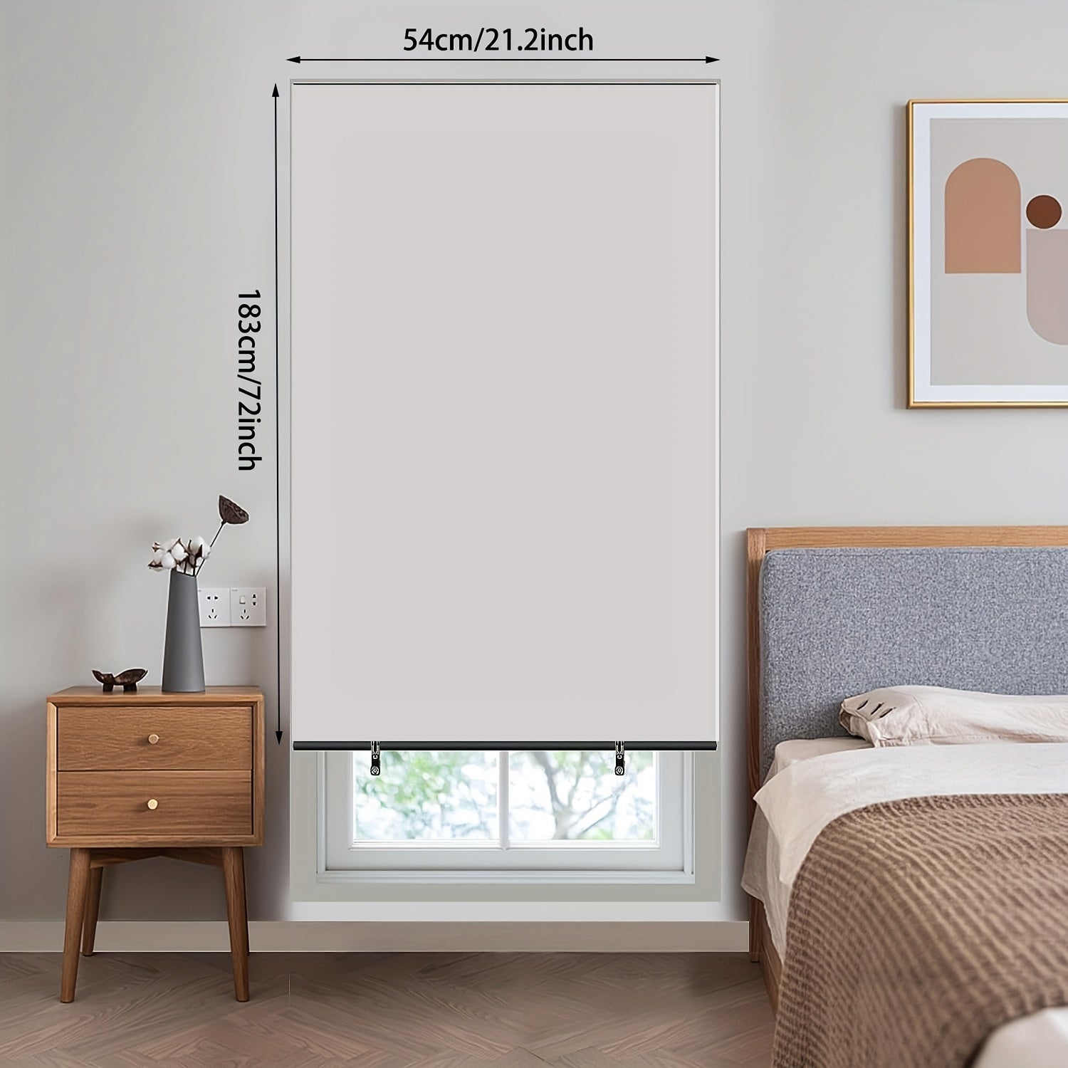 1 Stuk Verduisterende Gordijnen - Draagbare Raambekleding voor Reizen, Slaapkamer en Nachtwerkers