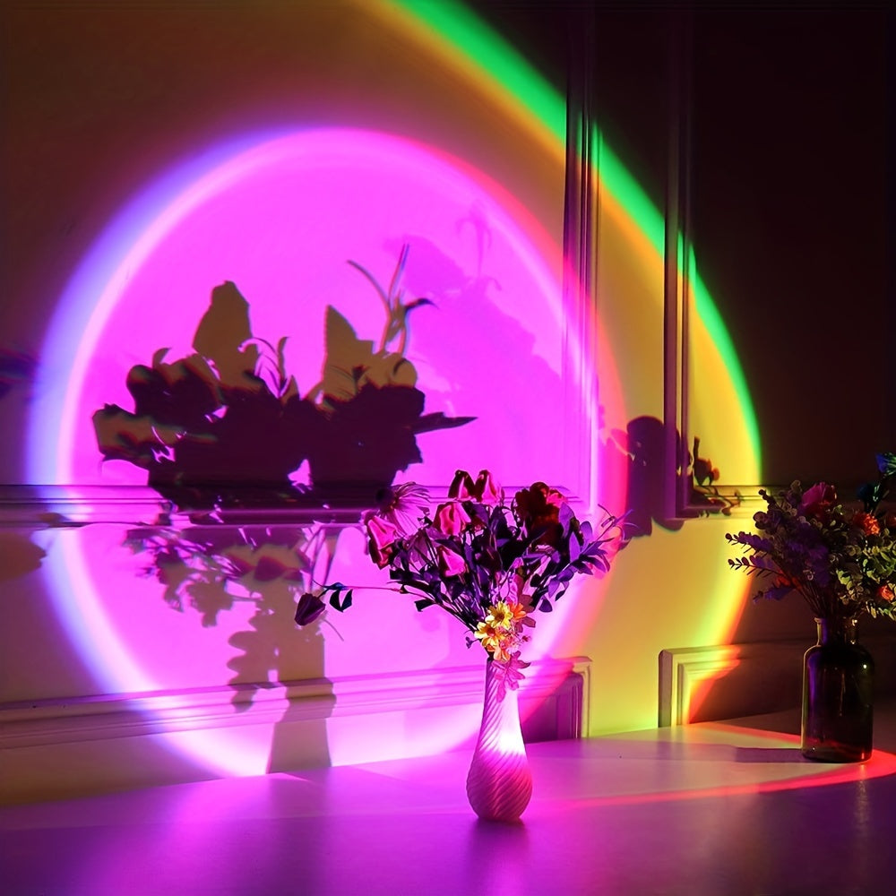 SunGlow - Zonsondergang Projectielamp met 16 Kleuren en Afstandsbediening