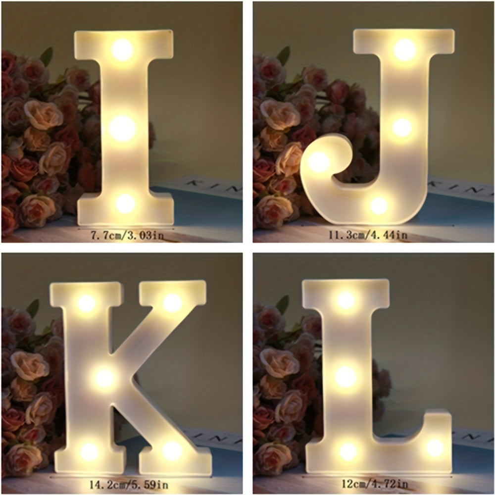 AlphaGlow - LED Decoratieve Letterlamp met Batterijvoeding