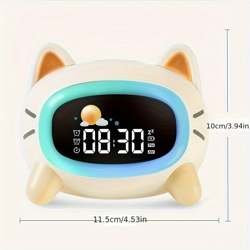 DreamClock - Slaaptraining Wekker met Nachtlampje en Witte Ruis