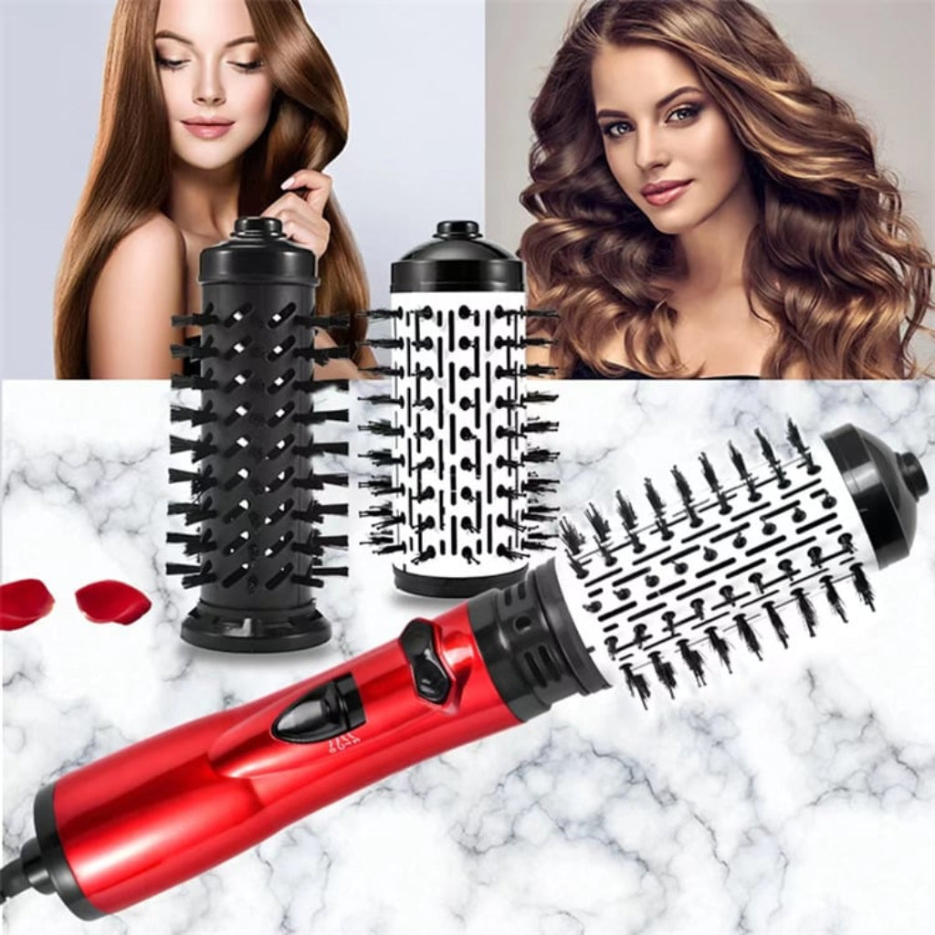 3-in-1 Hot Air Hair Styler and Dryer Rotating Brush Set 1