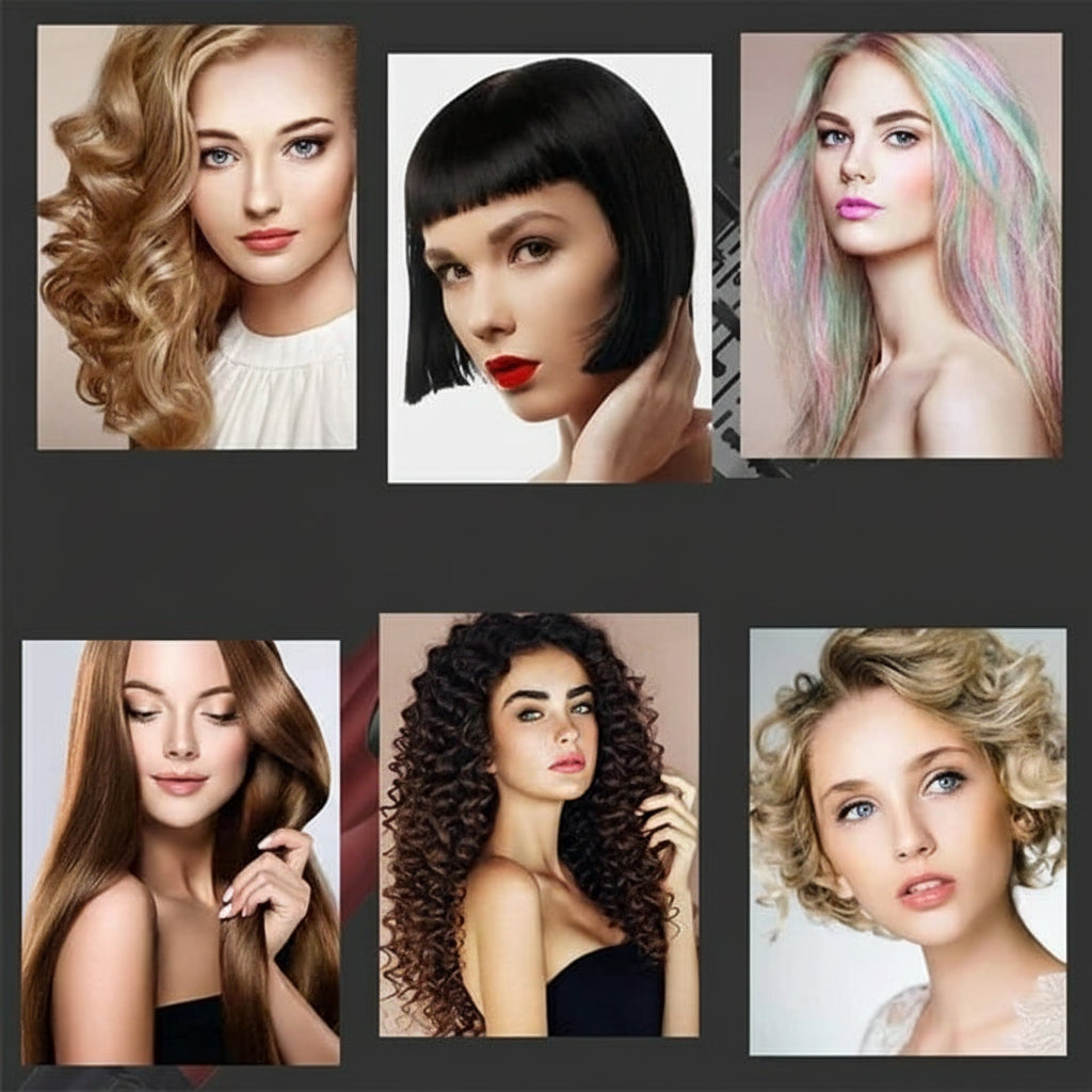 3-in-1 Hot Air Hair Styler and Dryer Rotating Brush Set 3