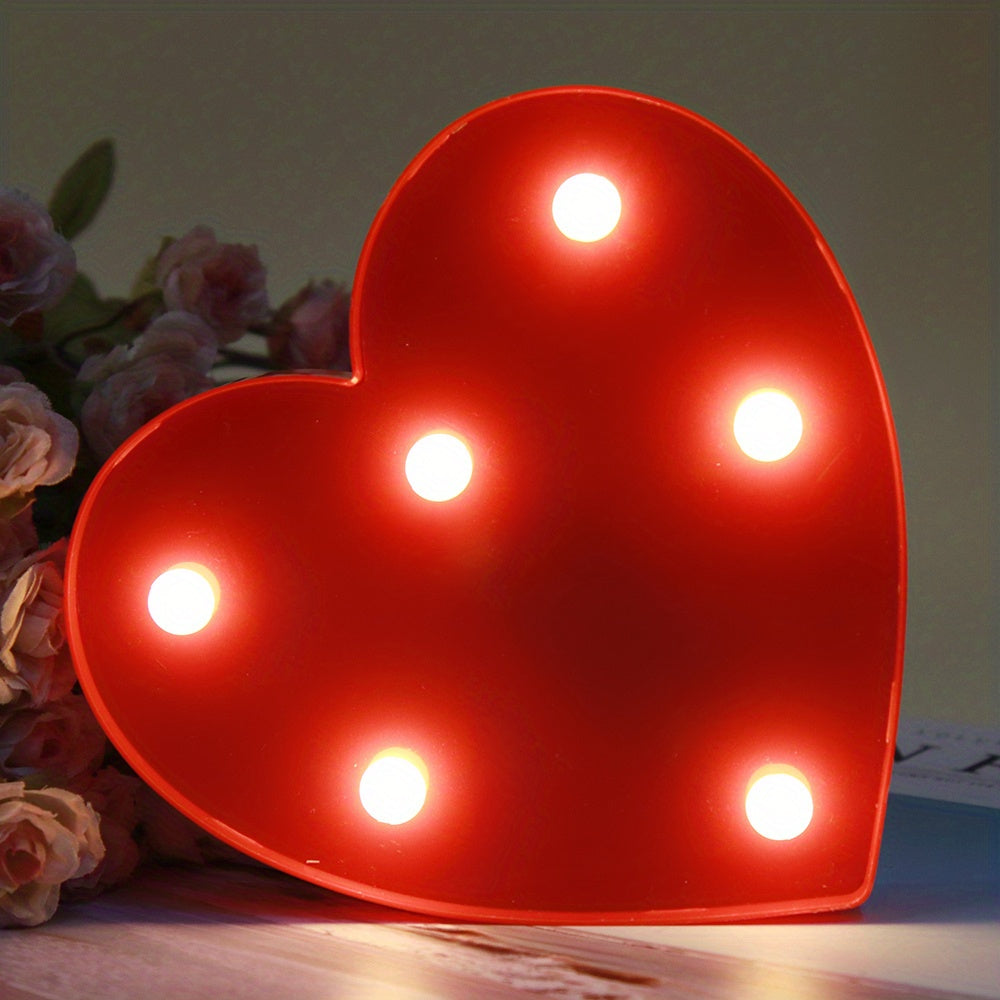 AlphaGlow - LED Decoratieve Letterlamp met Batterijvoeding