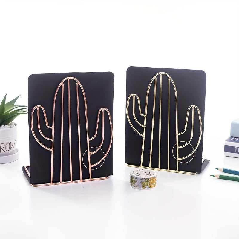CactusIron - IJzeren Boekensteunen in Cactusvorm voor Kinderkamers