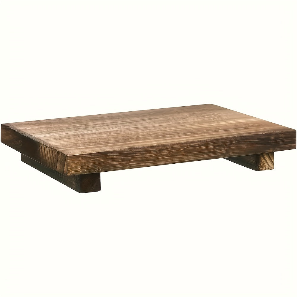 WoodCounter - Houten Wastafelblad voor Badkamer & Decor | Rustieke Organizer