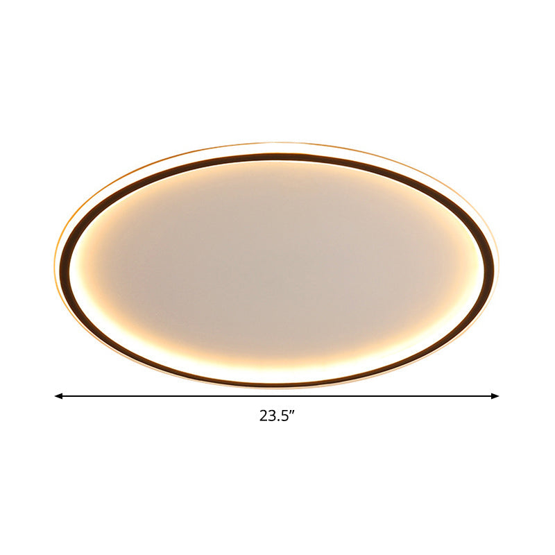Lámpara de techo LED de estilo escandinavo con control remoto