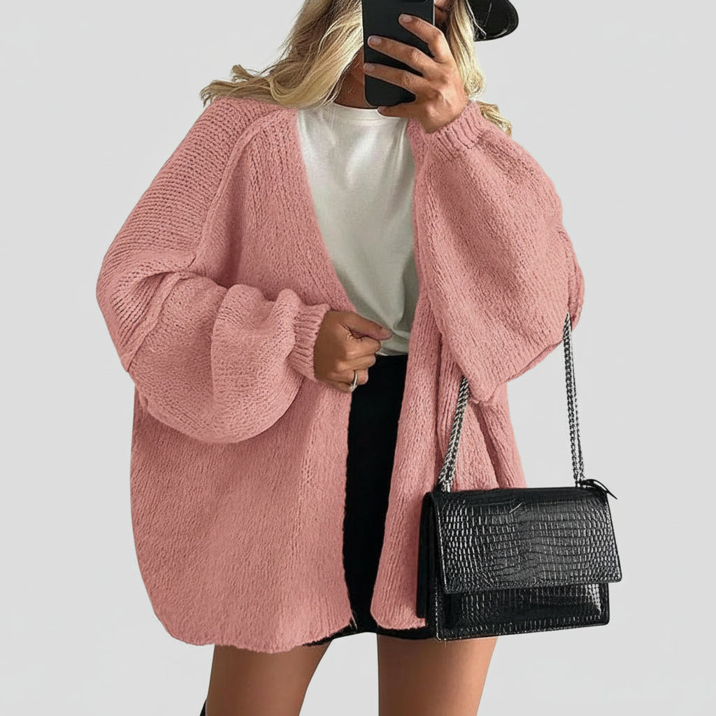 Jas Dames Teddy Fleece Oversized Winterjas Lange Mouwen