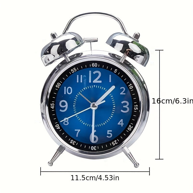 TimeBell - Klassieke Metalen Bel-Top Wekker