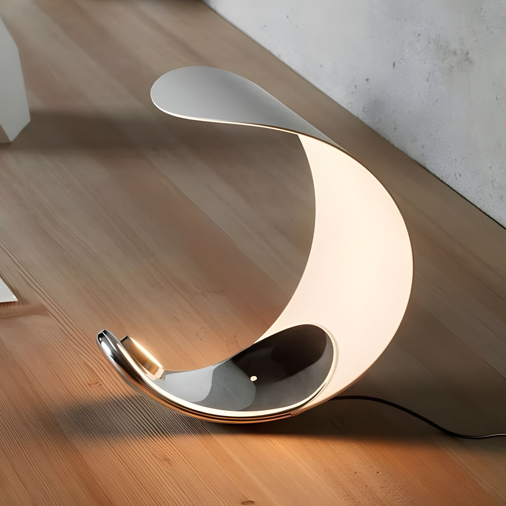 LumiMoon - Moon-shaped LED Table Lamp with Touch Dimmer