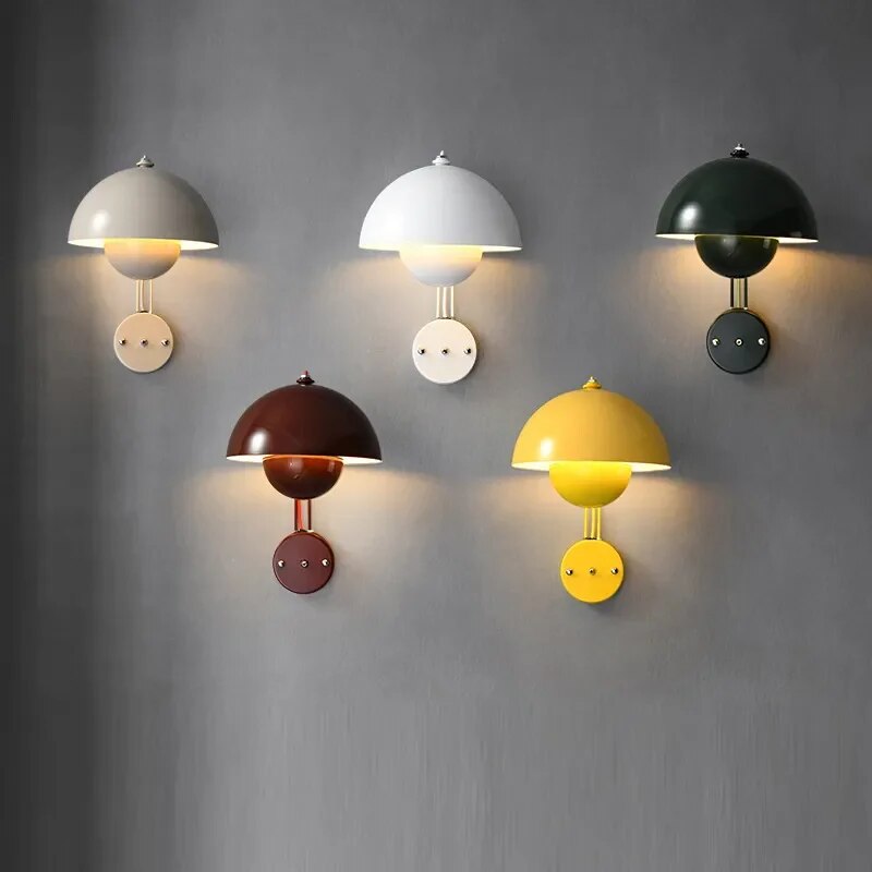 NightBud - Moderne Wandlamp met Paddenstoelontwerp