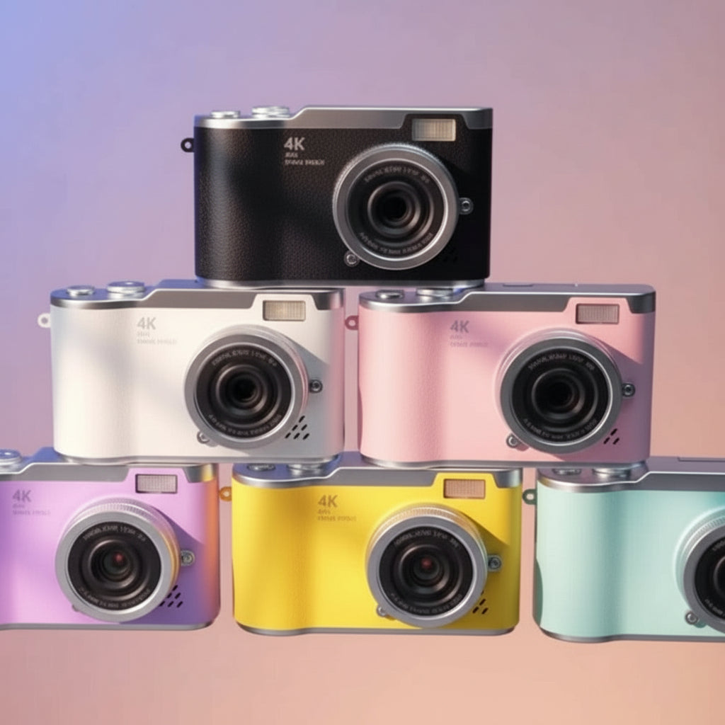 4K Digital Vlogging Camera Flip Screen Perfect Gift Adults - Image 20