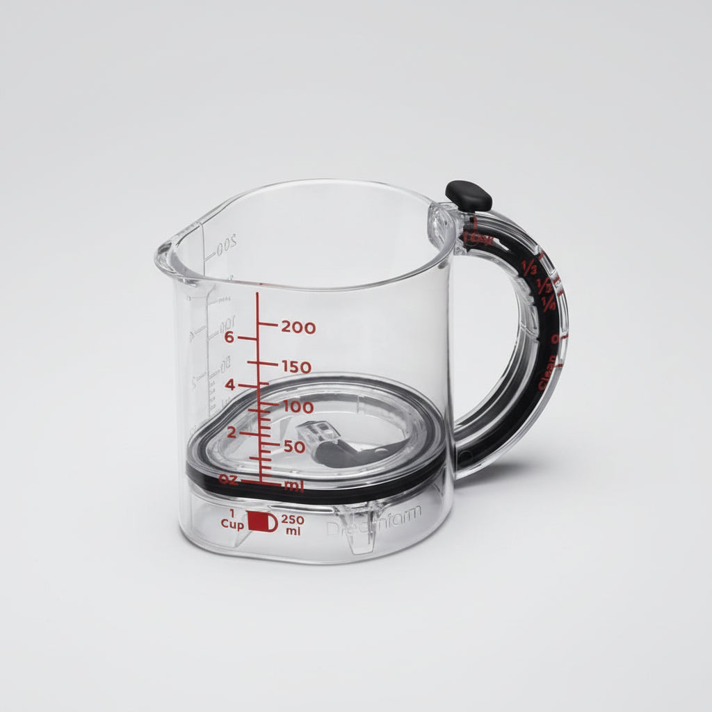 Medidor Ajustável 4 em 1 Medição Precisa Facilidade na Cozinha