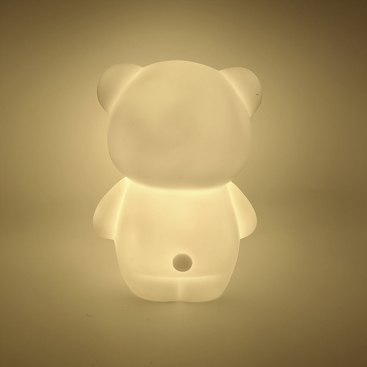 RusticBear - Vrijstaand Beren Nachtlampje met LED Spotlamp