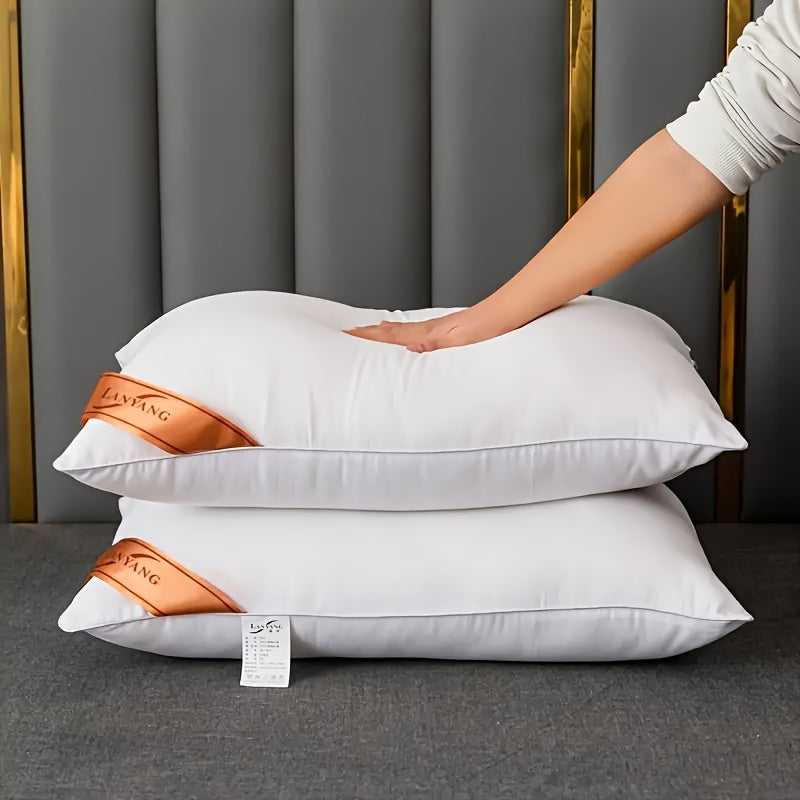 Luxury High Pillows - Set van 2 zachte rebound kussens voor slaapkamer, hotelkwaliteit voor ultiem slaapcomfort
