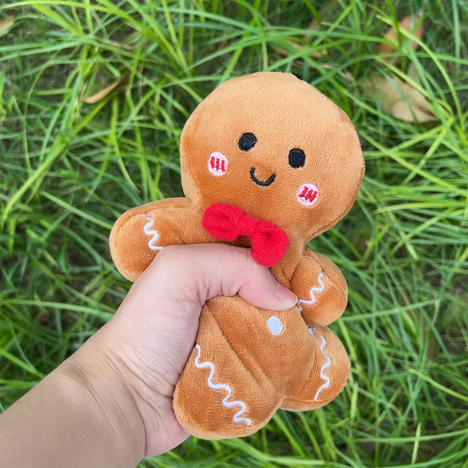GingerJoy - Gemberkoek Man Pluche Speelgoed voor Kerstdecor