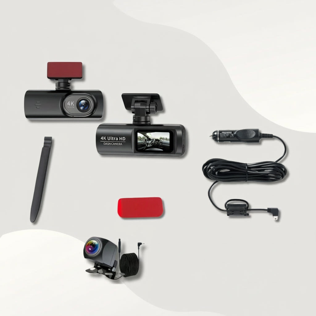 4K Ultra HD Dashcam Wi-Fi Night Vision Parking Mode 6