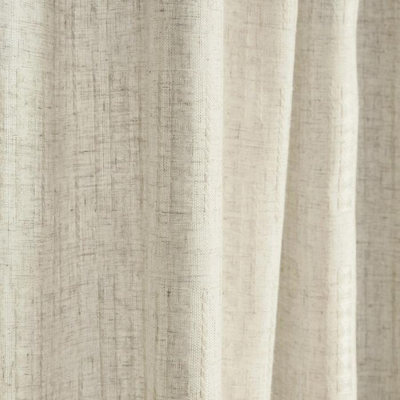 Nila Boho Semi Transparent Curtains Soft Roof