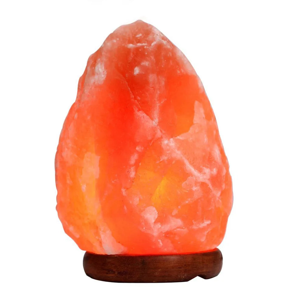 LumiSalt – Himalaya Zoutlamp van Natuurlijk Kristalzout, Rustgevend Licht