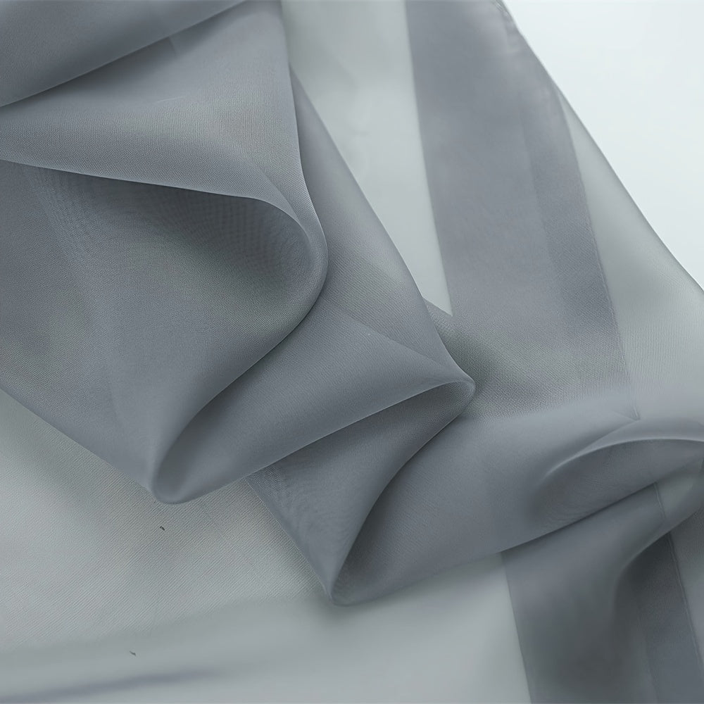Semi-transparante Gordijnen - 2-pack Lichte en Ademend Polyester Gordijnen voor Slaapkamer en Terrasdeuren