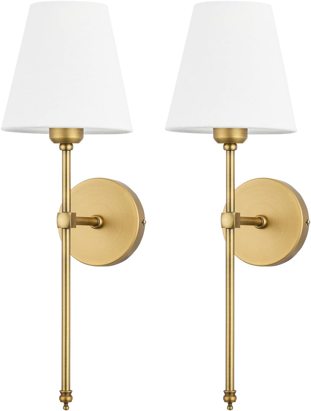 Set di 2 lampade da parete eleganti