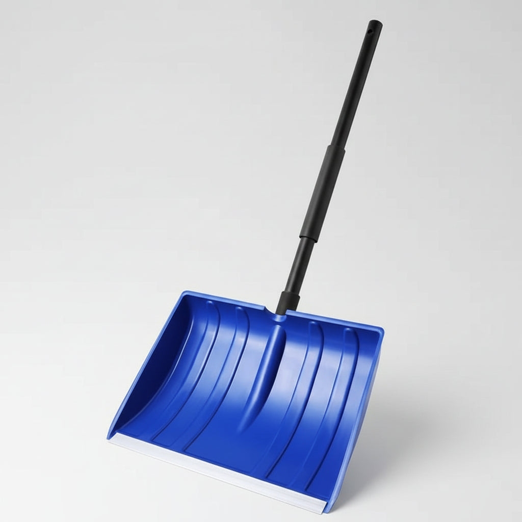 Adjustable Snow Shovel Wide Scoop Driveway Sidewalk