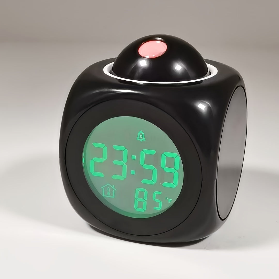 ProClock - Projection Alarm Clock with Music Alarm and Dual Alarm