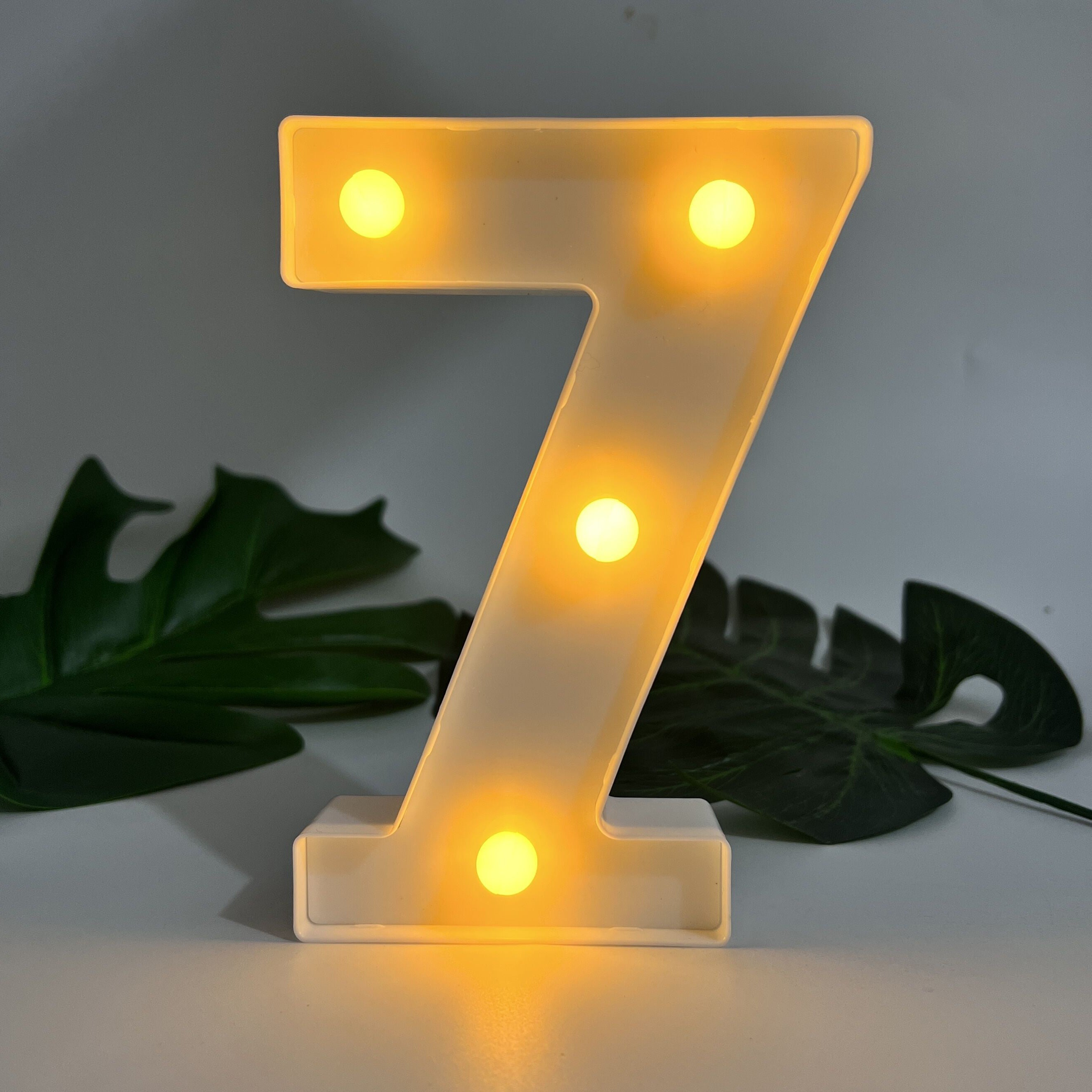 AlphaGlow - LED Decoratieve Letterlamp met Batterijvoeding