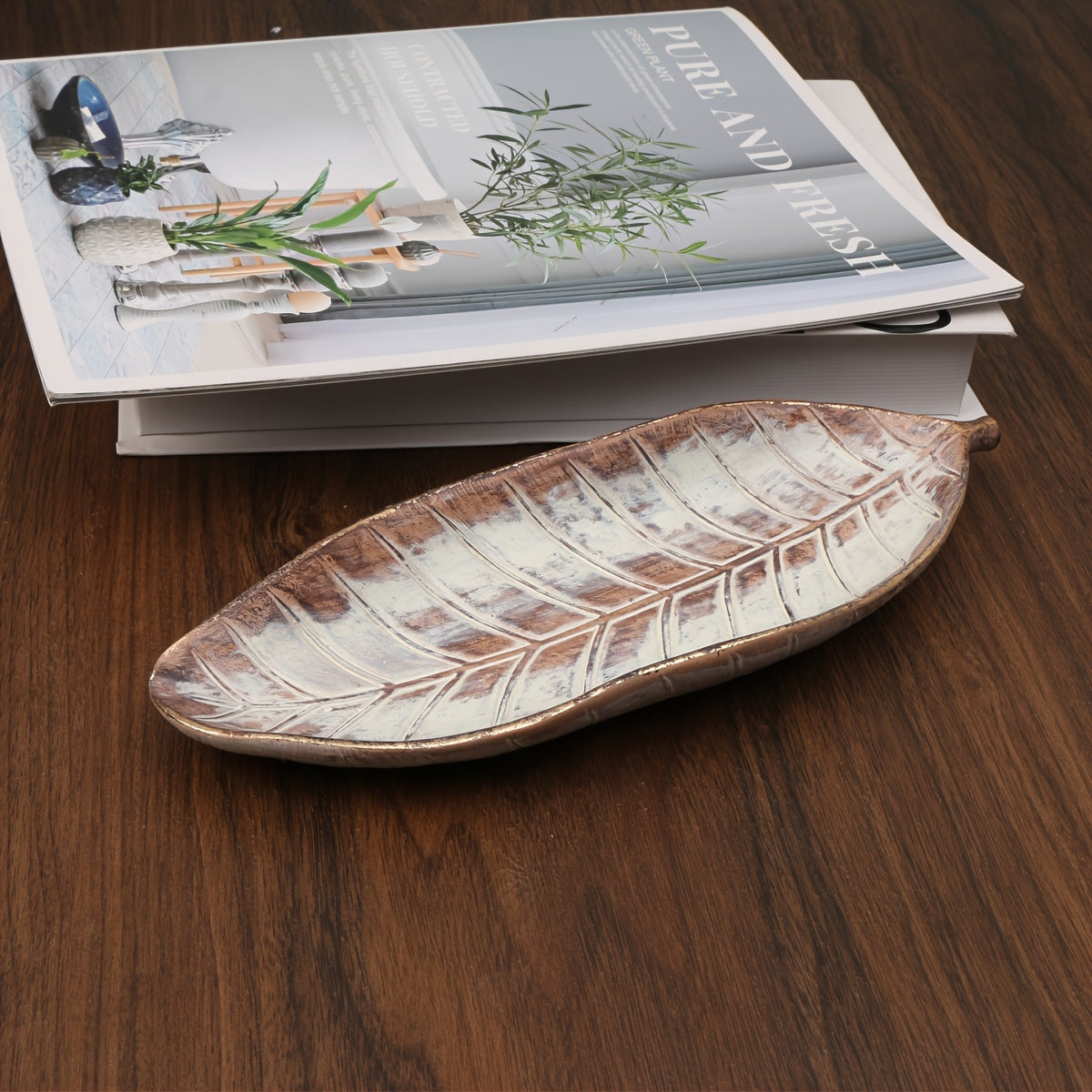 LeafTray - Harsbladfiguur Decoratief Dienblad | Voor Diverse Kamertypes
