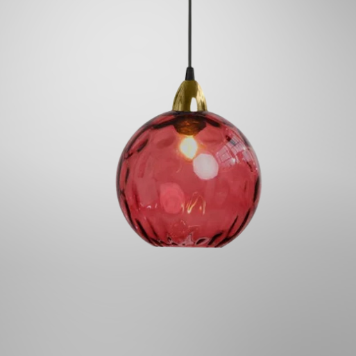 HelderBol - Glazen Bol Hanglamp