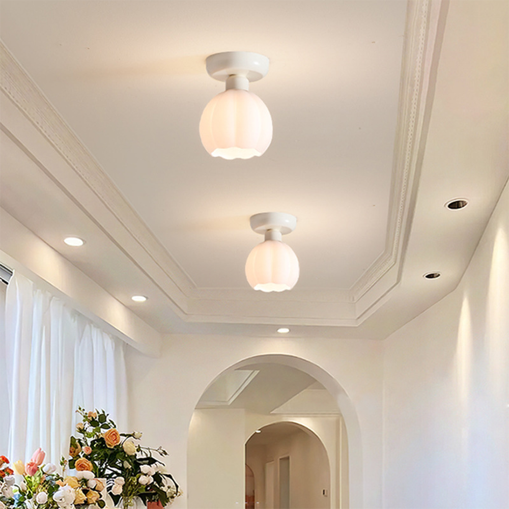Romantic Pumpkin Ceiling Lamp for the Gan